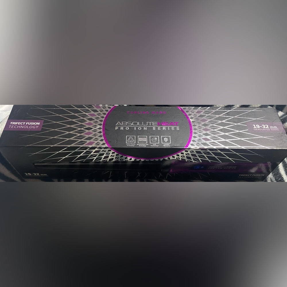 Absolute Heat Pro Ion Series Curling Wand 18 - 32 mm